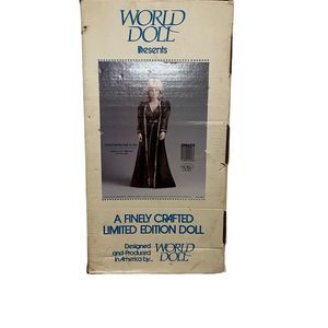 World Doll Vintage Krystle Carrington 19” Vinyl Doll Edition Limit 1985
